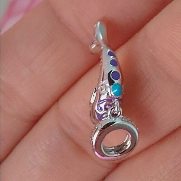 925 Silver Dolphin Nautical Charm - Picture 7 of 12